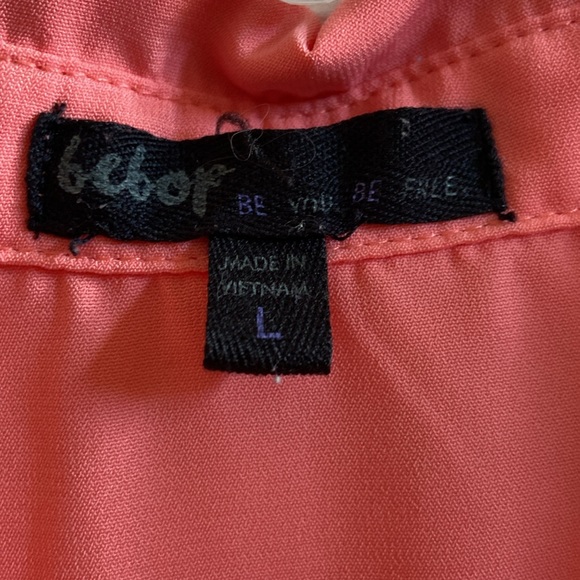 Cute coral dress in size L - Picture 2 of 7